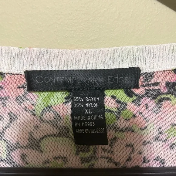 Contemporary Edge XL spring/summer cardigan - Picture 2 of 2